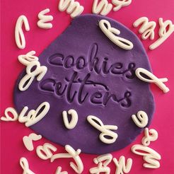 3.jpg KIT #2 Alphabets Cookie Marker and Fondant / Fondant & Cookie Embosser