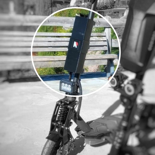 BATTERY BOX (FOR MONORIM BATTERY 14.4AH M365/ 1S/essencial/PRO/PRO2) 3D model