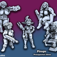 Previews_Pinups.png Space Opera - Dwarfs VS Goblins (Monopose Heroic Scale Miniatures)