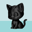 7730.png Fuzzy Mini Animal — Textured Fast Print | Cute Desk Pet