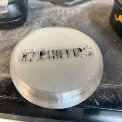 Phil-bit-case-lid.jpg Free STL file #2 Phillips Driver Bit Case・3D printer design to download