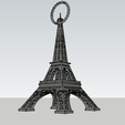 Tour Eiffel - Avec attache 2.png Eiffel Tower - Earring