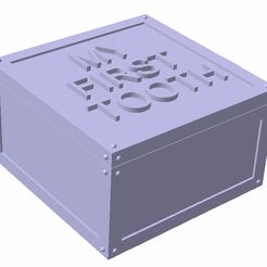 first_tooth_box_model.jpg Fichier STL gratuit Ma première boîte à dents・Modèle imprimable en 3D à télécharger