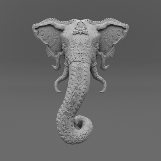 Ganesha Head 3D model