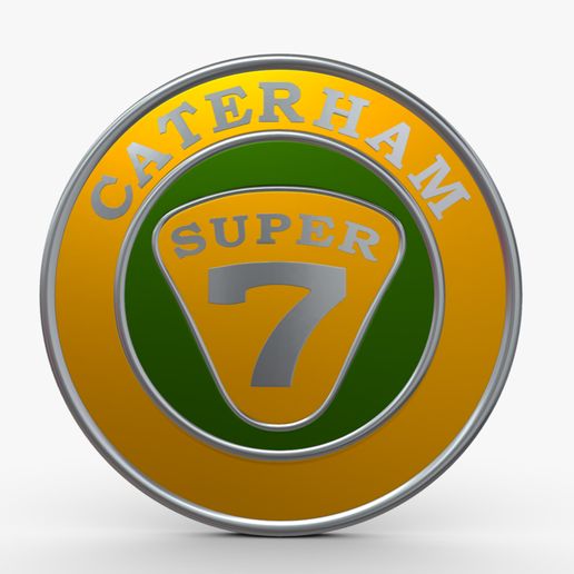 Caterham Vector Graphics Descargar archivo OBJ logotipo de caterham • Plan para la impresión en ...