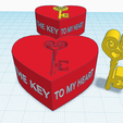 key-to-my-heart-gold-key-4.png You hold the key to my heart, Heart and key lock, Love gift, engagement gift, proposal, Valentine's Day
