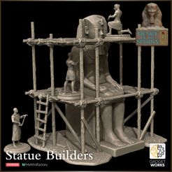 720X720-hos-construction-release-2-1.jpg Egyptian Statue under construction - Heart of the Sphinx