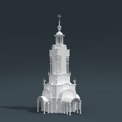 Lighthouse-Temple1.jpg Archivo 3D faro Iglesia modelo 3D・Plan de impresora 3D para descargar