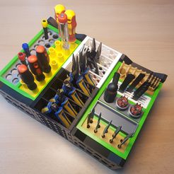 UMTAH1.jpg Fichier STL gratuit Add-ons pour UMTAH V3.0 (Tool Holder)・Design pour impression 3D à télécharger