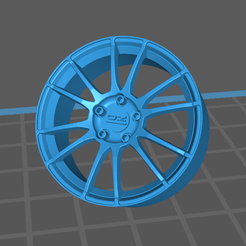 superleggera.png STL file OZ superleggera HLT Wheels 1/18 1/24・3D print design to download