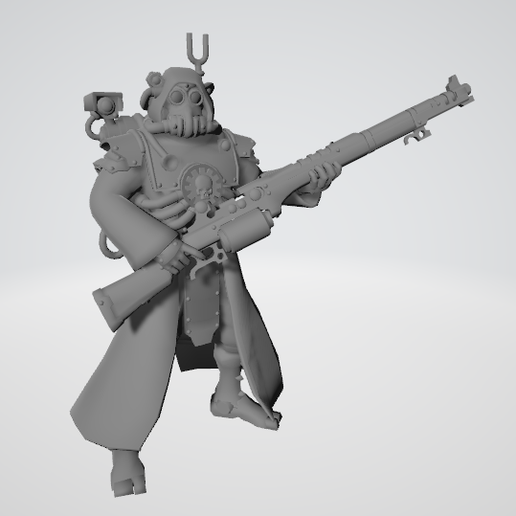 Adeptus Mech Guy 3D model