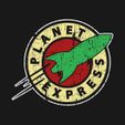49182_PlanetExpress.jpeg PLANET EXPRESS SHIP FUTURAMA ARTICULATED SHIP