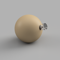 1.png STL file Sphere Bong・3D printer design to download