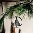 IMG_9844.jpeg Christmas tree pendant made of organic plastic | Christmas tree decoration | Christmas ornament | Christmas tree decoration | Minimalist