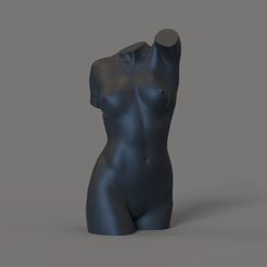 untitled21.121.jpg Archivo STL Sexy mujer torso para vela 2・Modelo imprimible en 3D para descargar