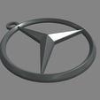 Llavero_Mercedes_Benz_Render_02.png Mercedes Benz Logo Key Ring