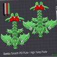 Screenshot-2023-11-17-123855.png Mistletoe Tiny Dragon and Wyvern, Holiday Dragon, Small Easy to Print, Print in Place, No Supports