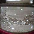 SDC10008.JPG Christmas lithophane tier cake