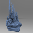 untitled.893.png Download OBJ file Pirate Ship advanced • 3D printer template, aramar