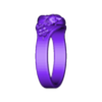 Fox Ring.STL STL file Fox Ring 3D Model 3D print model・3D printable model to download