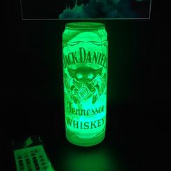 IMG_20230227_214636.jpg Jack Daniel's Baby Yoda Litho Can Lamp