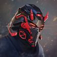 IMG_20230324_231609_557-03.jpeg Cyber Samurai - casque cosplay sci-fi - FICHIER NUMÉRIQUE STL POUR IMPRESSION 3D