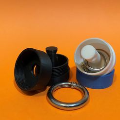 travel-ring-case-open.jpg STL-Datei Travel Ring Case kostenlos・3D-druckbare Vorlage zum herunterladen