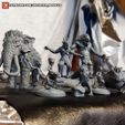 Krampus_render_photo12.jpg Winter Monsters - Tabletop Miniatures 3D Model Collection