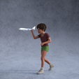 boyplane3_2.png Boy standing playing with toy plane