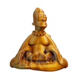 Buda_Dorado_2H_1.png Free STL file Homero Buda Los simpsons - Homer Buddha The Simpsons・3D printing model to download