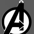 16-AVENGERS.jpg MARVEL AVENGERS LOGO KEY CHAIN