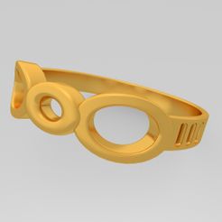 Image-Preview-03-Jewelry Cad 3d Ring Model Stl - KtkarajRing01.jpg Jewelry Cad 3d Ring Model Stl - KtkarajRing01
