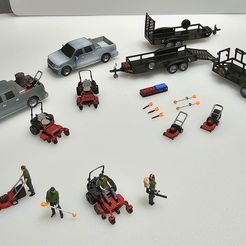 20230319_181226.jpg STL file Lawn Service Value Pack ( 1/87 Scale)・3D printer model to download