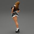 GIRL-04.jpg Fichier 3D Belle femme sexy en tenue de soubrette posant Modèle d'impression 3D・Objet pour imprimante 3D à télécharger, 3DGeshaft