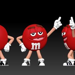 3D file Ms. Green - M&M´S・3D printable model to download・Cults