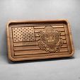 US-Flag-Army-Seal-Tray-©.jpg US Flag Army Seal Tray - CNC Files for Wood (svg, dxf, eps, ai, pdf)