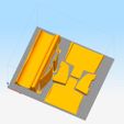 Print table.jpg Free STL file Table Organizer - Hand Printer・3D printable model to download