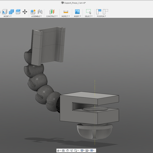 Support_lit_Raspi_Cam.png [Pi Cam] [Raspberry pi] Крепление для кровати