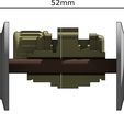 VintageRailcarAssemblyAxles.jpg Download free STL file Vintage Railcar - 36mm gauge • 3D printer design, BouncyMonkey