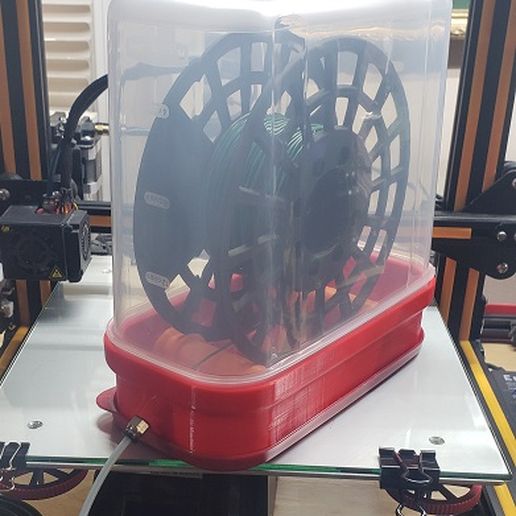 3D file FMD Filament Dry storage Adapter・3D printing template to ...