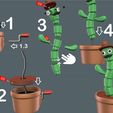 Dancing-Cactus-Assembled.jpg Dancing Cactus (Easy print and Easy Assembly)