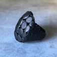Anillo-Resina-Elegoo.jpg Archivo 3D Anillo Círculos en resina 3d・Diseño para descargar y imprimir en 3D