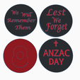 Stamps.png ANZAC Day Cookie Fondant Stamps