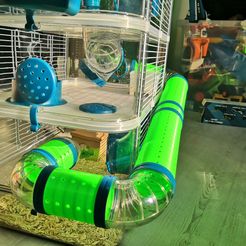 Hamster-3.jpg Hamster cage compatible tube Zolux Rody