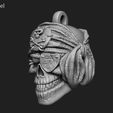 PSP_z2.jpg Pirate skull pendant vol 1 3D print model