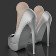 untitled.164.png 4 3d shoes / model for bjd doll / 3d printing / 3d doll / bjd / ooak / stl / articulated dolls / file