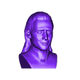 Loki_standard.stl Loki bust ready for full color 3D printing