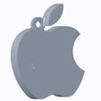 Apple-3D.jpg Brand logos keychain, Apple, Audi, Gucci