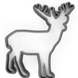 reindeer.png Christmas Premium Cookie Cutters x20