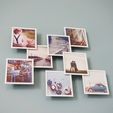 0001.jpg STL file Square Floating Photo Frame・3D printable model to download